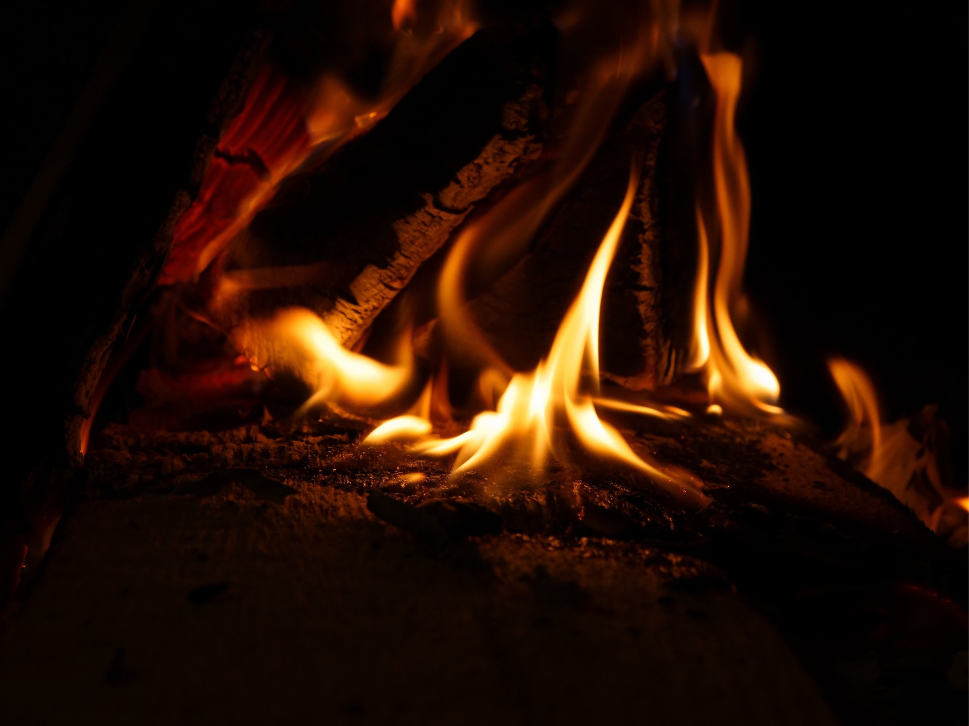 Feuerstahl Anwendung – Lagerfeuer