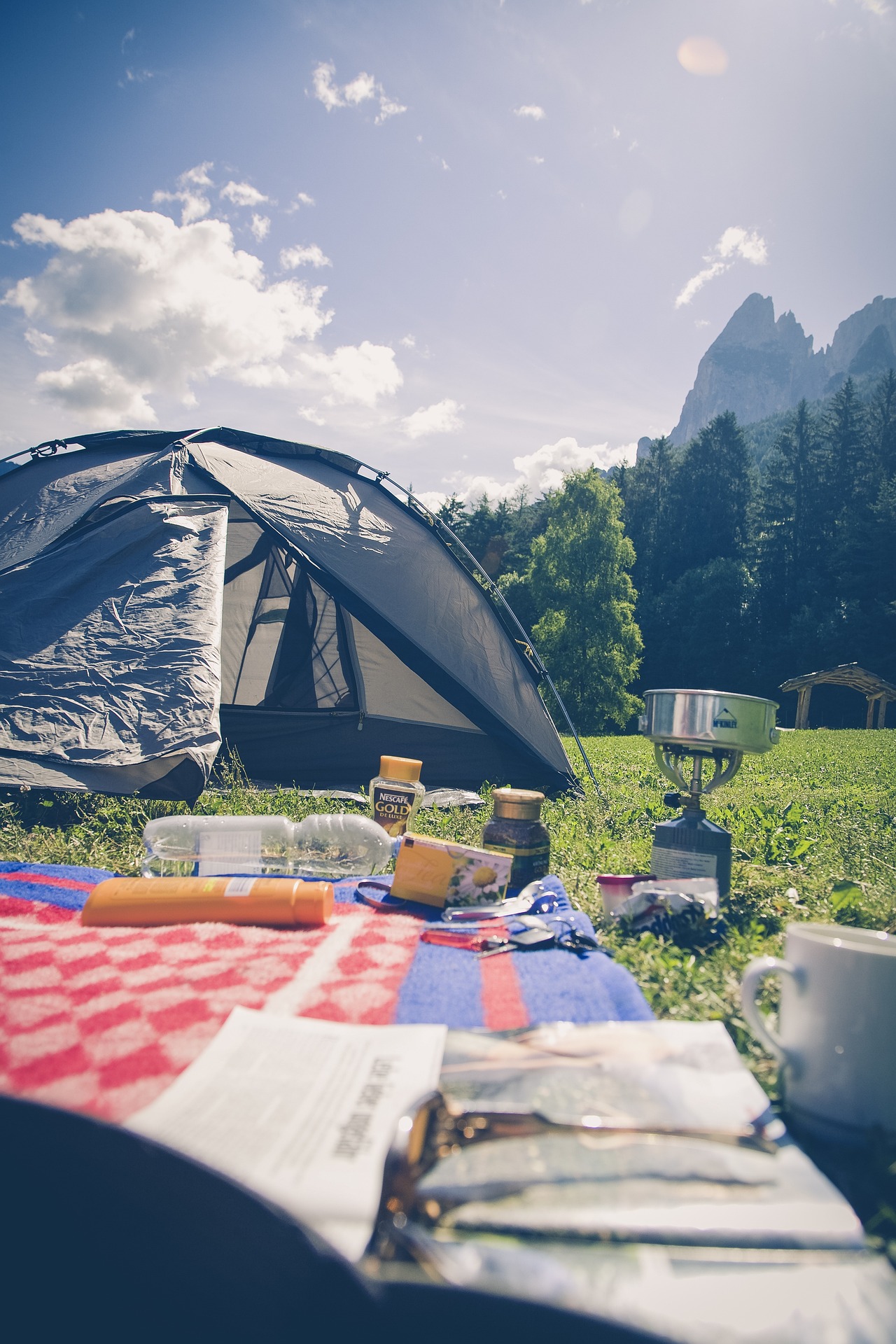 Tatonka Outdoor Edelstahlbecher mit Klappgriffen