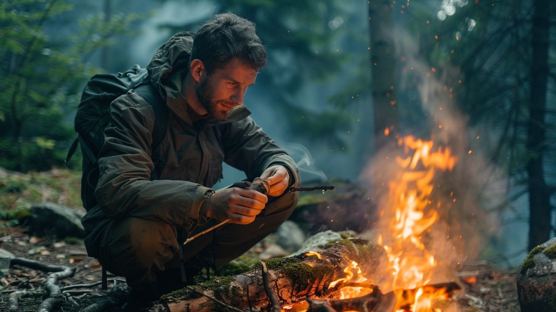 Outdoor-Feuer machen: 5 Tipps und Techniken