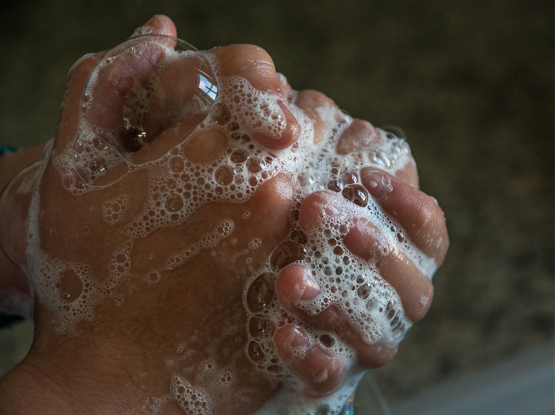 Outdoor Hygiene – Hände waschen