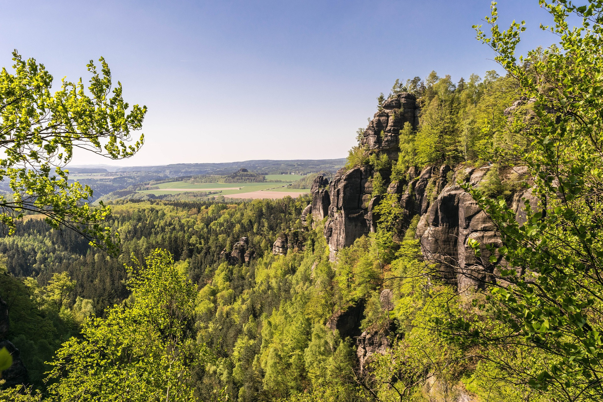 Savotta Jäger Rucksack in der Sächsischen Schweiz