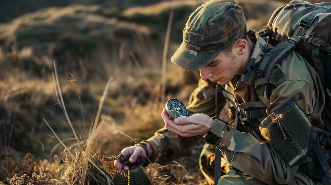 Sportneer Militär Marschkompass: Orientierung für unter 20 €