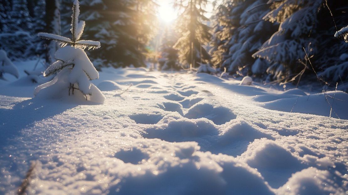 Tierspuren im Schnee erkennen: Grundlagen des Fährtenlesens