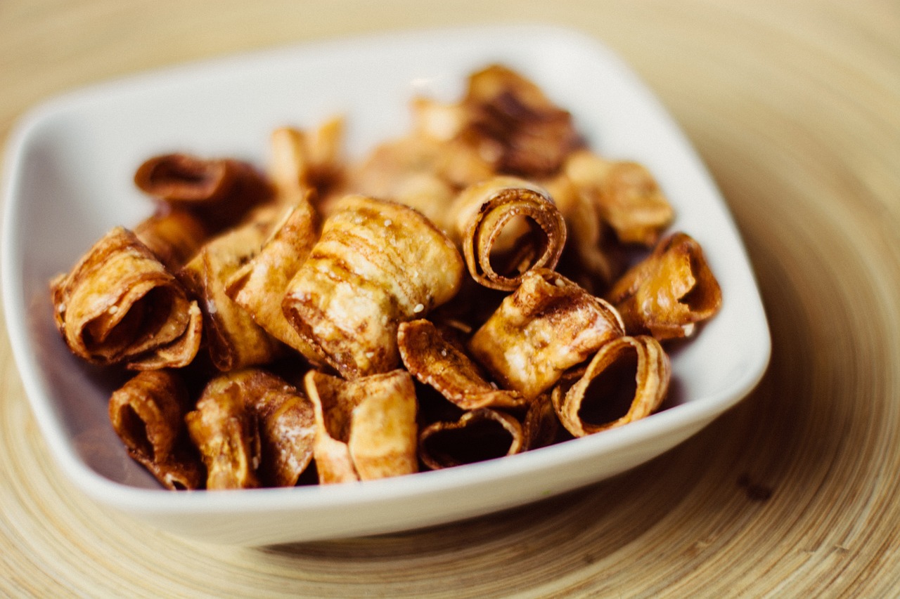Bananenchips selber machen
