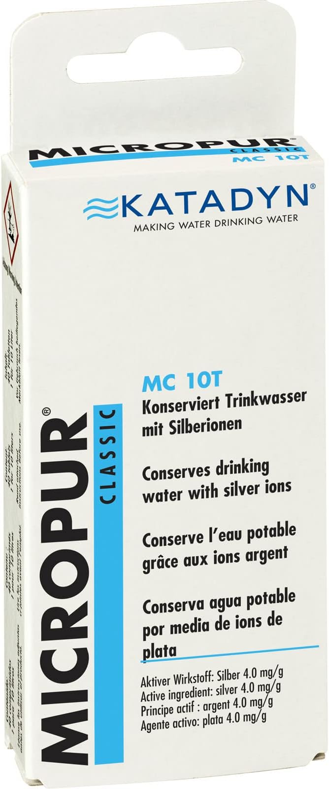 Katadyn Micropur Classic 10T Tabletten