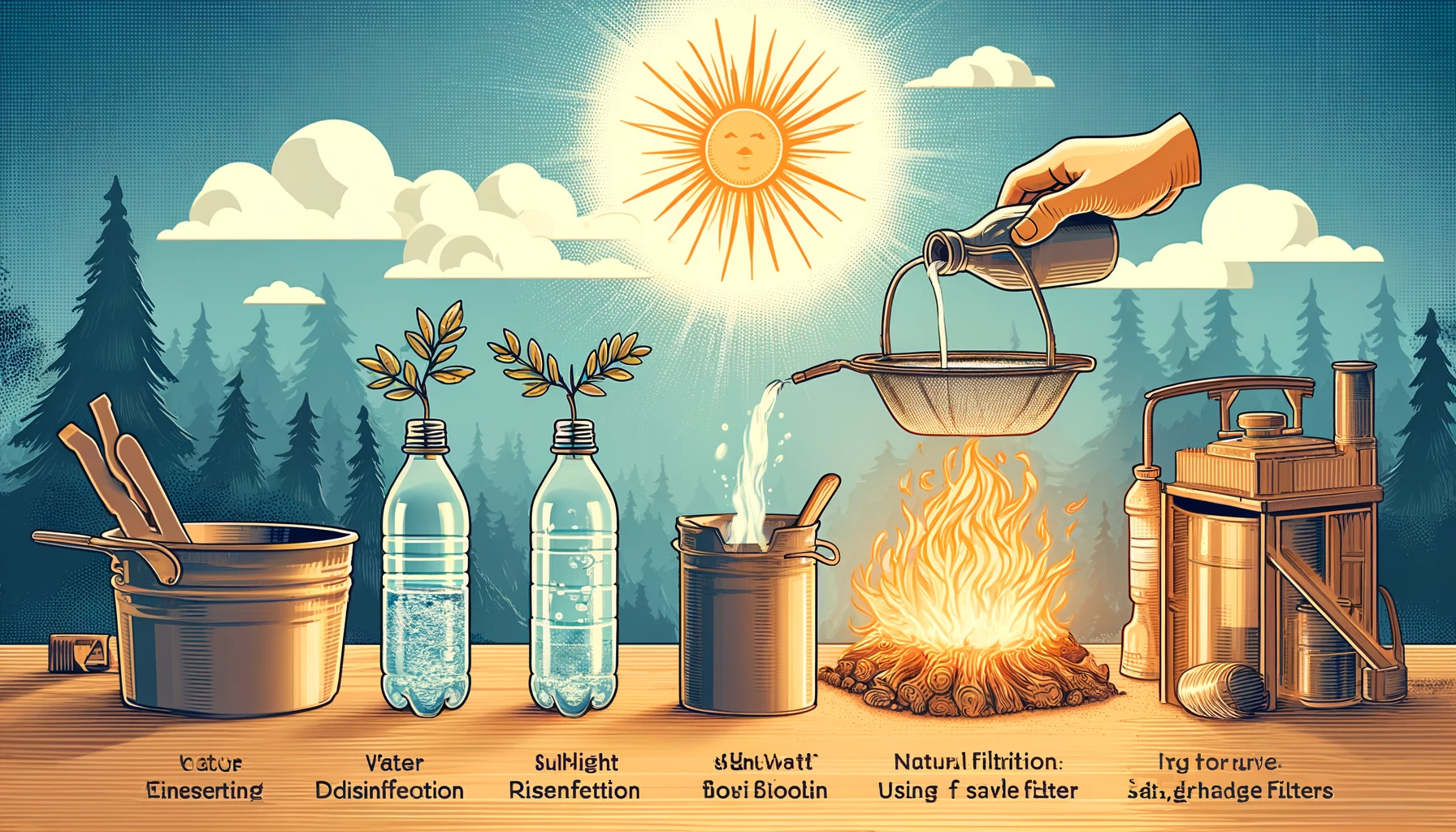 Wasser haltbar machen – natürliche Methoden